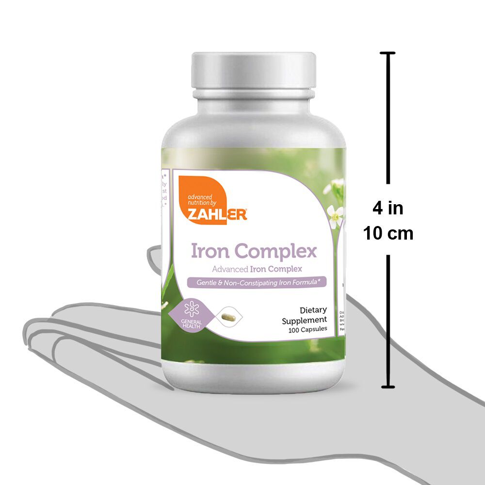 Iron Complex - 100 Capsules (100 Servings)